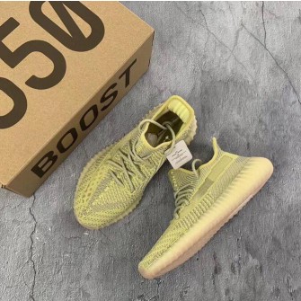 ADIDAS 아디다스 이지부스트 YEEZY 350 V2 Static Refective 트리플 옐로