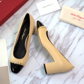 FERRAGAMO 페레가모 미니 보우 펌프스 01P729 715289