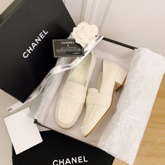 CHANEL 샤넬 체크무늬 로퍼