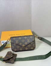 LOUIS VUITTON 루이비통 펠리시 스트랩 & 고