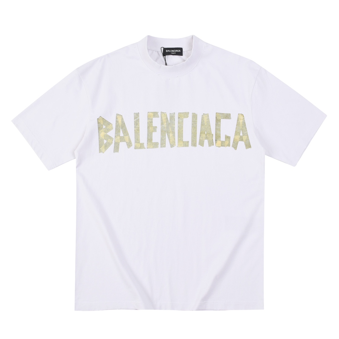 BALENCIAGA 발렌시아가 로고 반팔티 19504170940