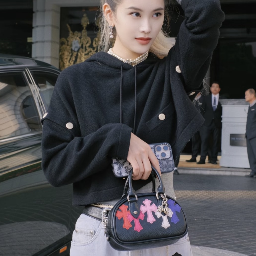 CHROME HEARTS 크롬하츠 짐백 볼링백 91950-16888