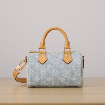 LOUIS VUITTON 루이비통 모노그램 데님 스피디 나노 M11212