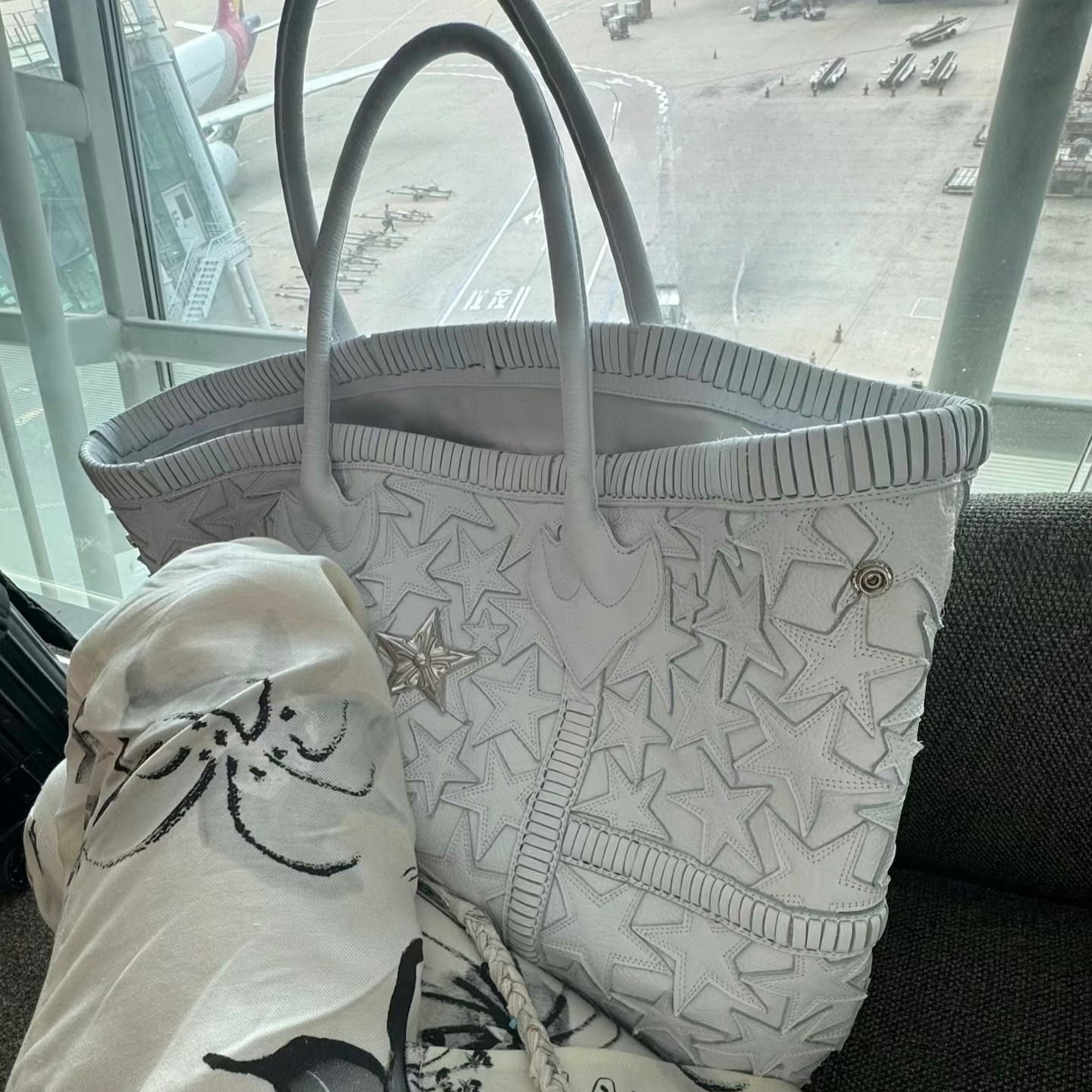 CHROME HEARTS 크롬하츠 LA한정판 오성패치 토트백 #25901911