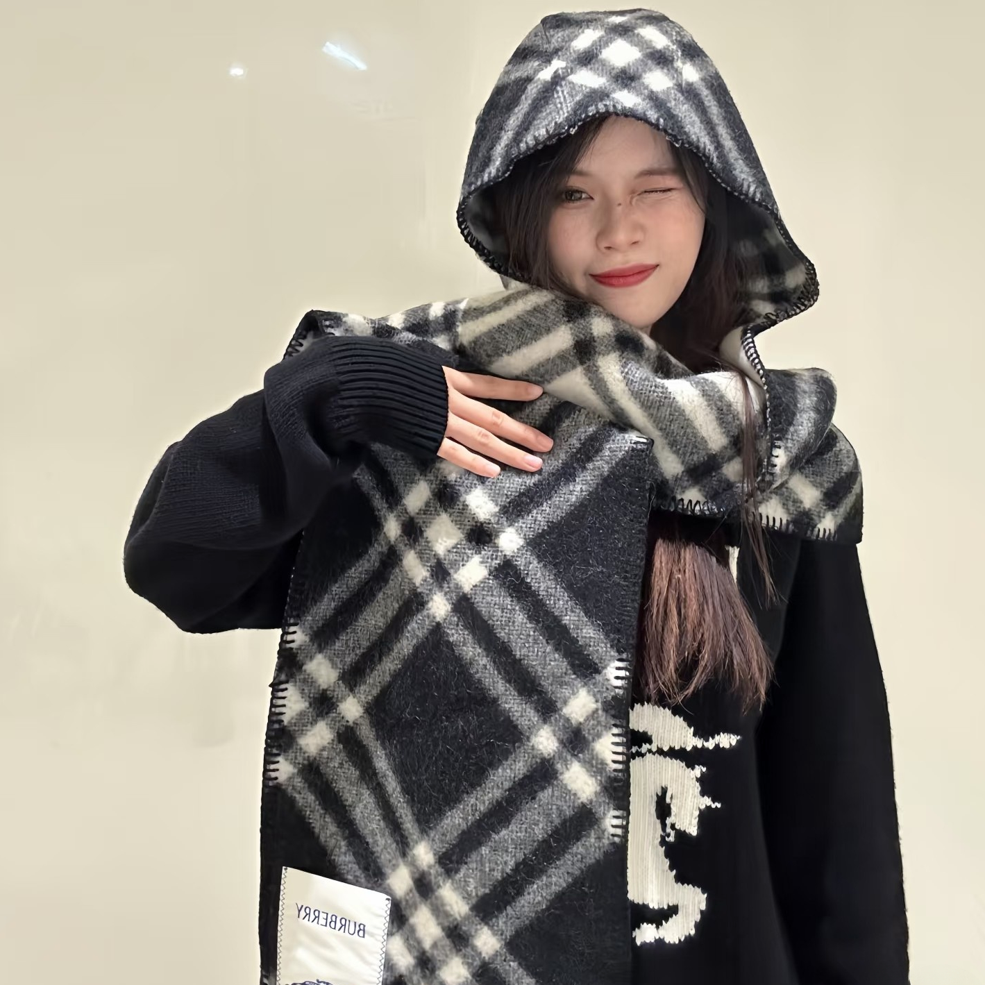 BURBERRY 버버리 모자형 머플러 목도리 #2511061534