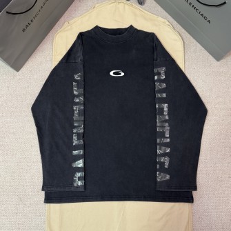 BALENCIAGA 발렌시아가 TRANSPARENT TAPE SHIFYED 긴팔 #221751219