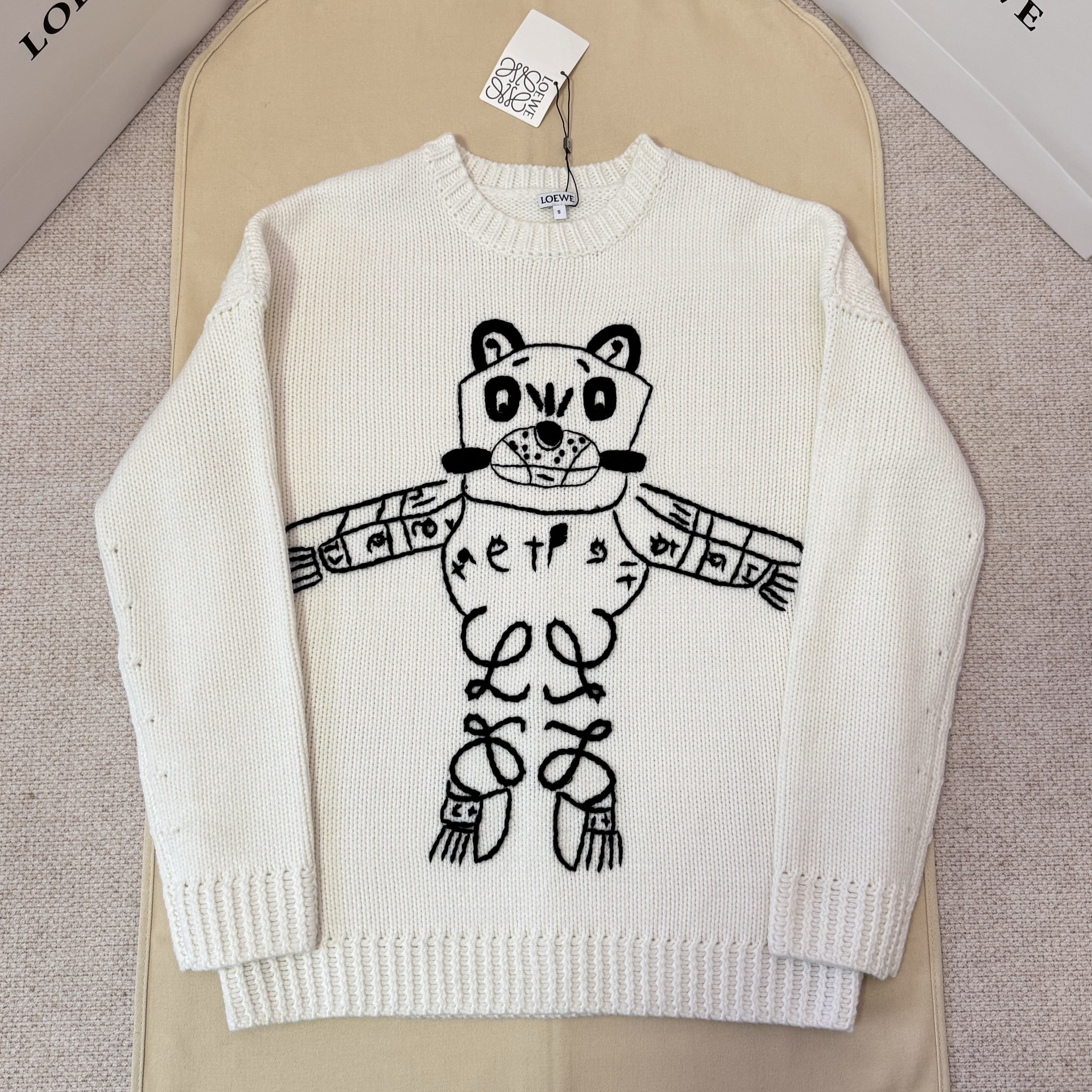 LOEWE 로에베 ✖️LOUIS WAIN 스웨터 #20266113