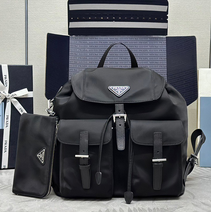 PRADA 프라다 나일론 벨라 포코노 백팩 30cm (5칼라) 1BZ811