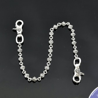 CHROME HEARTS 크롬하츠 백참(백꾸) 백장식 46.5cm L034 (925실버)