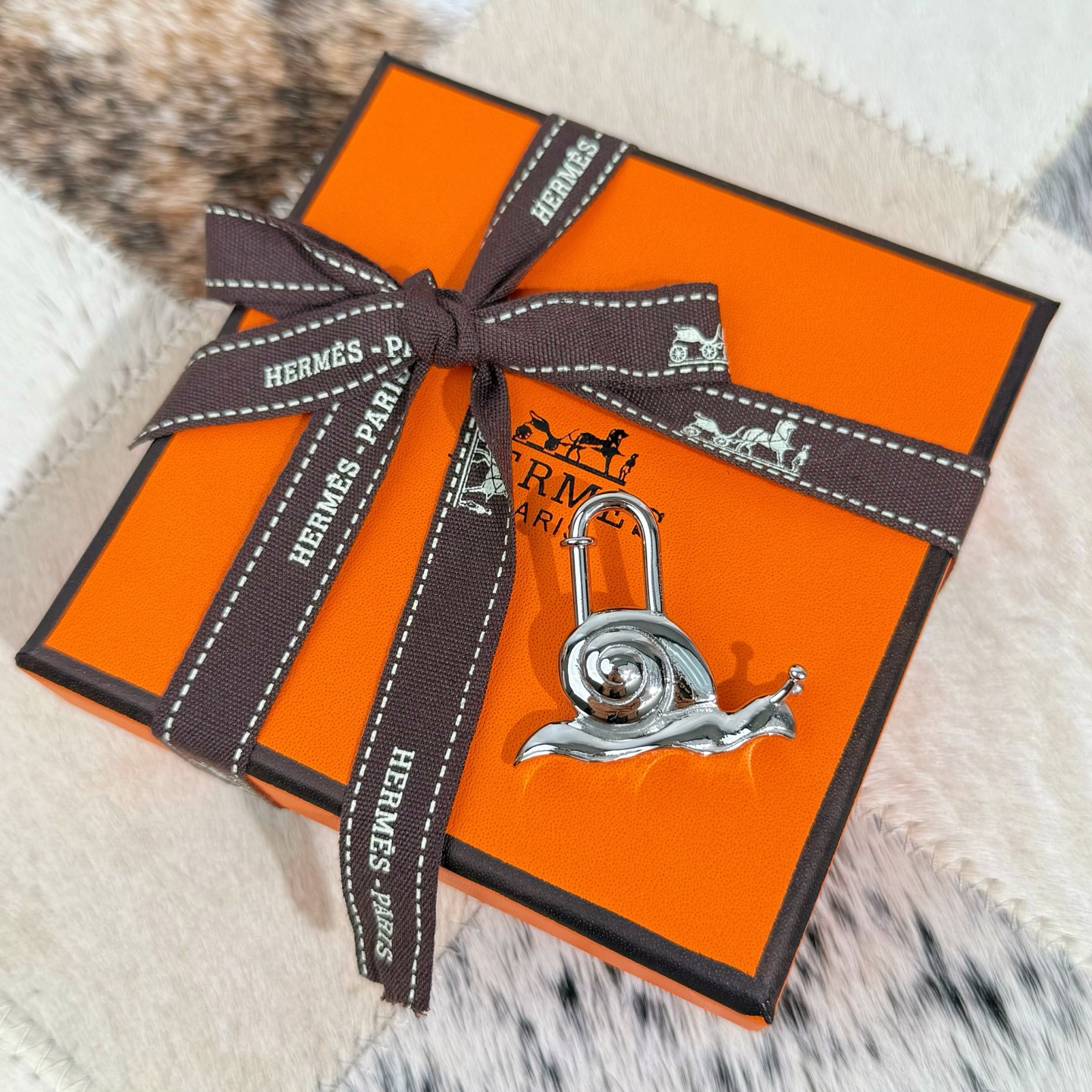 HERMES 에르메스 백참(백꾸) 달팽이 #15540122