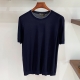 LORO PIANA 로로피아나 코튼 실크 숏 슬리브 니트 #15490421