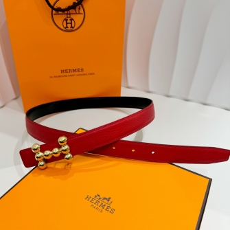 HERMES 에르메스 H 펄(H Perle) 24 리버서블 벨트 H011038