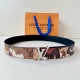 LOUIS VUITTON 루이비통 LLV 디멘션 모노그램 랜드스케이프 40mm 리버서블 벨트 M4394