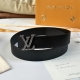 LOUIS VUITTON 루이비통  LV 헤리티지 35mm 리버서블 벨트 M9839U