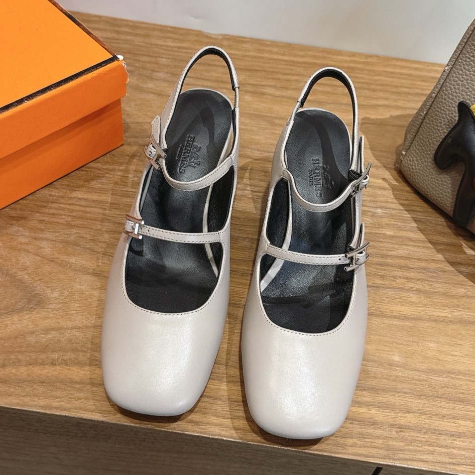 HERMES 에르메스 재키 발레리나 플랫(Jackie Ballerina Flat) #21376514