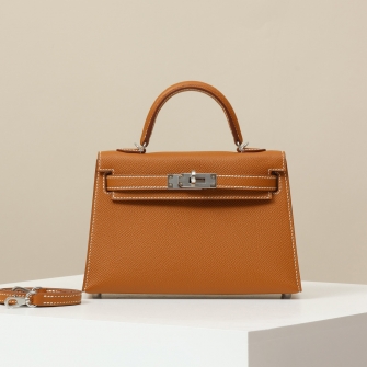 HERMES 에르메스 미니 켈리 II 셀리에 골드 앱송  H071302CC37