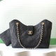 CHANEL 샤넬 코코 비치 라피아 쇼퍼 숄더백 AS6090