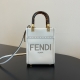 FENDI 펜디 선샤인 스몰 레더 쇼퍼백 8BH372-2802