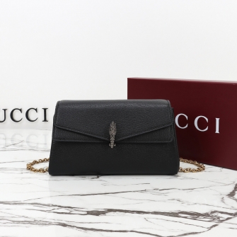 GUCCI 구찌 디오니서스 스몰 숄더백 소프트 그레이니 레더 876531