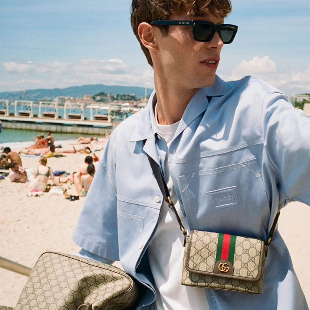 GUCCI 구찌 오피디아 숄더백 GG수프림 캔버스 838599