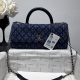 CHANEL 샤넬 26P 멕시 코코핸들 이스트웨스트 플랩백 (데님) AS6091