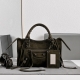 BALENCIAGA 발렌시아가 Lecity르시티 스웨이드 노루가죽 미니 XS 핸드백 (4칼러) 700940